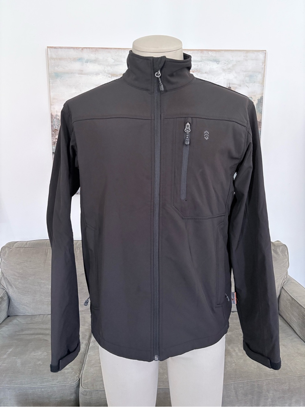Free Country Black Thermal Softshell Jacket